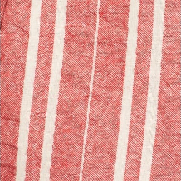 Anthropologie Robin Cropped Wide-Leg Red Jumpsuit - Picture 10 of 14